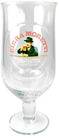 Birra Moretti Pint Glass