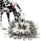 IEUUMLER Schnüffelteppich Hund Riechen Trainieren Schnüffeldecke Futtermatte Trainingsmatte für Haustier Hunde Katzen IE075 (45x45cm, Grey & White)
