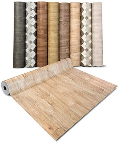 casa pura Revêtement PVC en Rouleau – Film Vinyle antidérapant, imperméable et résistant, Protection sols et Meubles, découpe Facile, Modèle Wagner 100x2000 cm