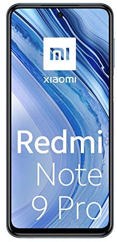 Xiaomi Redmi Note 9 Pro - Smartphone de 6.67 (DotDisplay, 6 GB RAM, 128 GB ROM, 64 MP AI Quad cámara, batería de 502 0mAh) Interstellar Grey (Reacondicionado)