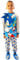 Sonic the Hedgehog Pyjamas For Boys | Kids Character Costume Blue & Grey PJs | Game Sonic T-Shirt & Trousers Merchandise Gifts 7-8 Years