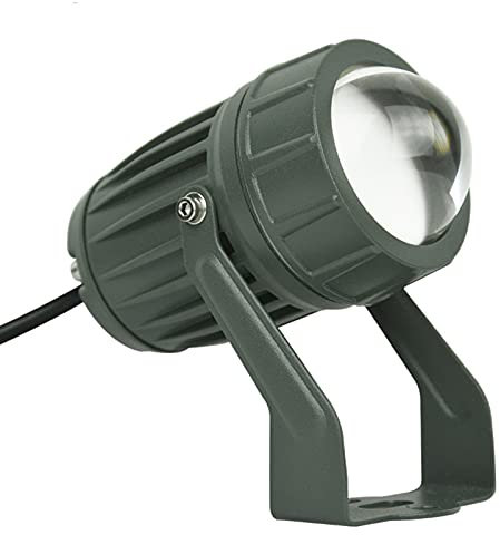 BDSHL Projecteurs à Longue portée à Faisceau Lumineux à LED, projecteur extérieur 10W AC85-265V IP65, Distance d'irradiation étanche 100M, 6 Couleurs (Color : Red)