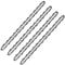 VonLux 4-Pack Chainsaw Chain 14 Inch - 3/8'' Pitch - 52 Driver Links - 0.050''(1.3mm) Gauge, Low-Kickback Replacement Chain Saw Chains for Chiansaw 35cm Guide Bar