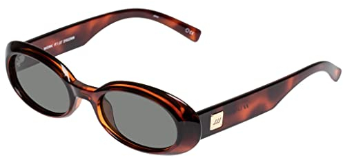 Le Specs WORK IT! TOFFEE TORT - Sonnenbrille für Damen Ovale Rahmenform mit hohem UV-Schutz LSP2102368