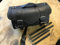 ORLETANOS Ledertasche Devil schwarz kompatibel mit Harley Davidson XS Sissybar Tasche Rolle Roller Vespa Moped Motorrad Gepäckträger Chopper Custom schwarz Trike Quad