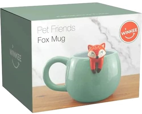 VARZI Selezione Cartoleria 1956 Tazza da Caffè - Pet Friends, VOLPE