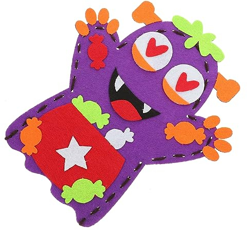 Puppen Kinderspielzeug Geschenke Partyzubehör für Süßes oder Saures Handschuh-Handpuppe Geschichtenerzählen Handpuppe aus Vliesstoff Cartoon-Handpuppe Handpuppe selber Machen Baby