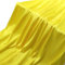 Whakano 2m Satin Stoff zum Nähen Meterware,155cm Breit,Einfarbig Glanz Modestoff,universal Stoff für Nähen Basteln,Kostüm Kleid Bekleidung,Dekostoff,Gardine Vorhänge,Kleid,Gelb