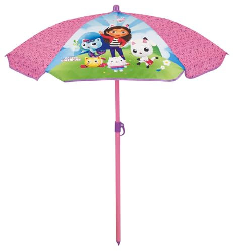 FUN HOUSE 713604 Gabby ET LA Maison Magique Parasol pour Enfant H.125 X Ø 100 CM