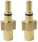 Hsthe Sea 2pcs Pressure Washer Adapter, 1/4 Female to Bayonet Adapter for Black & Decker, Bosch AQT, Baricus