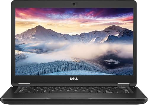 Dell Latitude 5490 Ordinateur Portable Professionnel 14 FHD Intel i7-8650U 1,9 GHz, RAM DDR4 16 Go, SSD 512 Go, Clavier américain, Windows 10 Pro (reconditionné)