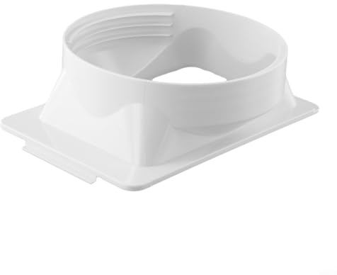 Klimaanlage Abluftschlauch Adapter, Tragbare Klimaanlage quadratische Schnittstelle Anschluss 150 mm Durchmesser, Klimaanlage Schlauch Adapter, Zubehör für Mobile Klimaanlage(A)