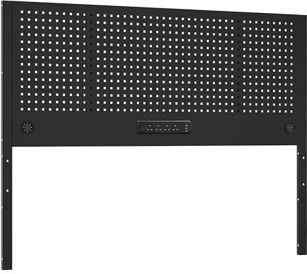 Sealey Superline PRO Pegboard Back Panel with Power Bar 1800mm - APMWB72PB