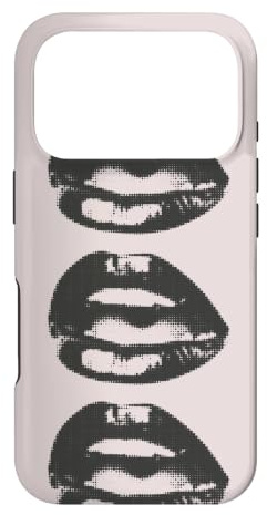 Hülle für iPhone 17 Pro Ästhetische Lippen Y2K Goth Sexy