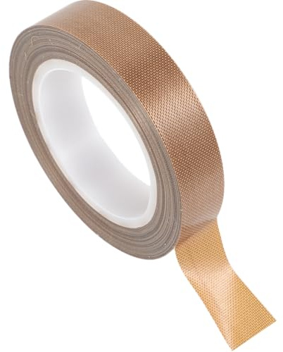 FRCOLOR Ptfe Teflonband Hochtemperatur Klebeband für Vakuumierer Hitzebeständiges Verschleißfestes Isolierband als Ersatz für Haushalts Gastronomie vakuumiergeräte