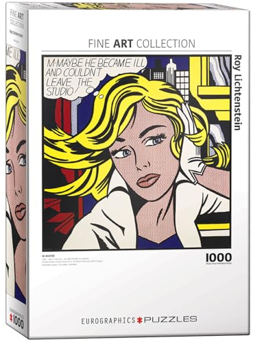 M-Maybe by Roy Lichtenstein (Square)