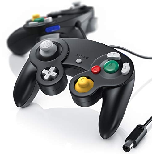 CSL - Nintendo Wii U Wii GameCube Gamepad Controller - Vibrationseffekt - 2er Set