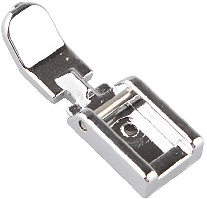 Jopto Pied presseur à Fermeture éclair à Clipser pour Machine à Coudre Singer Brother Babylock Janome Kenmore Blanc Juki New Home Simplicity Elna Husqvarna Janome Bernina