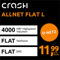 Crash Allnet Flat L mit 4 GB Internet Flat max. 21,6 MBit/s, Telefonie- und SMS-Flat in alle dt. Netze, EU-Flat, 24 Monate Laufzeit, 11,99 EUR monatlich