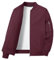 KEFITEVD Sommerjacke Herren Leicht Blouson Jacke Sommer Frühling Übergangsjacke mit Stehkragen Männer Military Jacke Weinrot M