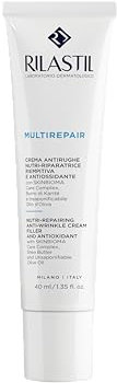 Rilastil Multirepair Crema Nutri-Reparadora - Crema facial antiarrugas nutritiva, hidratante con manteca de karité para pieles muy secas, paquete de 40 ml