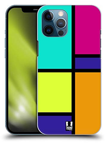Head Case Designs Retro Hued Tiles Hard Back Case Compatible With Apple iPhone 12 Pro Max