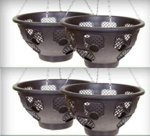 DIL Set of 4 x 14 Easy fill Hanging Baskets