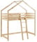 BAÏTA Lit Mezzanine Tiny, Pin, Naturel, 90x190 cm