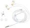 Auriculares de diseño para XIAOMI 11T Smartphone con Micro Reglage Kit Mano Libre Auriculares Universal Jack (Oro)