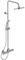 Ideal Standard Ceratherm T20 Thermostatic Dual Shower Mixer, Chrome, A7228AA