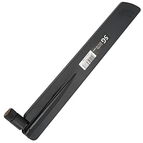 18-dBi-Antenne, 5G-Rundstrahl-Vollbandantenne mit Hoher Verstärkung und SMA-Anschluss, für GSM/GPRS/5G/4G/3G/2G-Vollband-Netzwerkgeräte(Schwarz)
