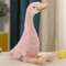 Sarah Duke Plüsch Kuscheltier Gans, Tierische Große weiße Gans Plüschtier, Weich Süßes Gans Kuscheltier Spielzeug Tier für Erwachsene und Kinder Geschenke (Rosa,50cm)