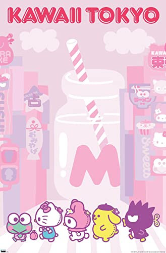 Trends International Hello Kitty and Friends – Kawaii Tokyo Wandposter