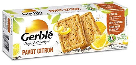 Biscotti di papaveri al limone, 200 g, rotti, (2 pezzi)