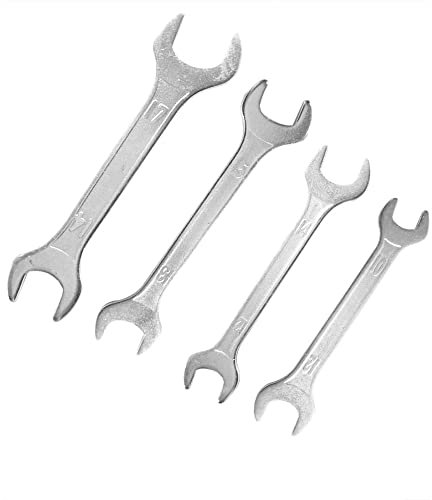 Zetatau Double Ended 10mm Thru 17mm Cone Wrench Bicycle Tool Kit Spanner Bike Cycling Multi Set