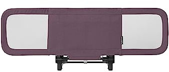 Casualplay Safe Night. Barrera de Cama portátil, con Plegado Independiente de los Laterales. Extensible hasta 120 cm, Malva