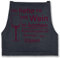 Shirtracer Schürze - Kochschürze - Erwachsene - Ich liebe es mit Wein zu kochen - 85x69 - Jeans Blau - koche küchenschürze koch alki männerschürzen damen köchin geschenk küchen spruch bäckerschürzen