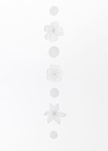 Räder Silhouetten Blütenkette 116cm
