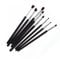 FRCOLOR Lot de 8 pinceaux de maquillage en bois en option