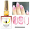 NAILGIL Jelly Glass Cat Eye Gel Nail Polish 15ml Smooth Magnetic Gel Polish with Magnet Stick Ceramic Cats Eye Nail Gel Shimmer Translucent Sheer Gel Soak Off Salon Quality, 0.5oz-Pink
