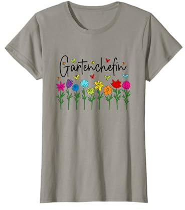 Garten Chefin Gartenarbeit Hobby Gärtnerin Gartenchefin T-Shirt