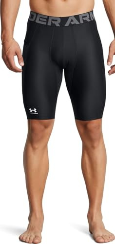 Under Armour - Herren Hg Armor LNG Shorts, Kolorit Black (002), Größe: XL x Regular