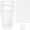 Clear Silicone Jelly Stamper, Double Sided Nail Art Stamper Transparent Nail Stamp Scraper Nail Art Jelly Stamper Manicure Silicone Nail Stamper French Tip with Scraper for Nails Manicure Tools