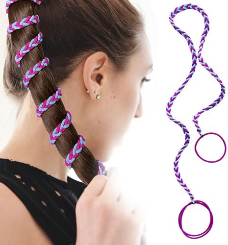 Kabwea Coletero en espiral deportivo, Scrunchies, gomas para el pelo, mechones para trenzar, Scrunchies, goma para trenzar, Scrunchie, goma para el pelo Scrunchie