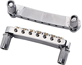 UPKOCH Puente De Rodillos De Metal Ajustable Para Guitarra Acústica Set De Cuerdas