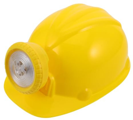 VICASKY Leuchtend Gelb Bauarbeiterhelm Für Kinder Rollenspiel Cosplay Party Favor Kleinkind Bauarbeiter Kostüm Zufällige Farbe