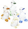 Garneck 4pcs Adorable Crystal Duck Figurines Charming Desktop Decor for Home Office Animal Sculptures Colors