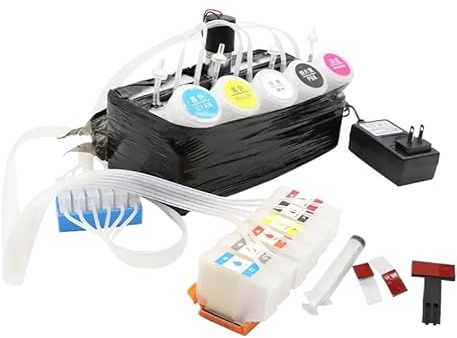 Système d'alimentation à encre DTF CISS avec un agitateur d'encre blanc Compatible avec l'imprimante XP 15000 compatible avec XP 15010 XP 15080 XP15000 Modèles Système d'encre continue sans puce