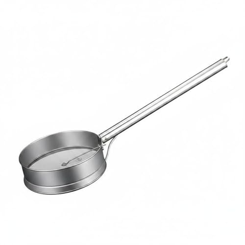 Gralara Stainless Steel Vibrating Sieve Electric Flour Sifter Adjustable Speed Electric Flour Sieve for Construction