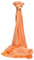 Prettystern Damen 180cm Chiffon Seidenschal mit Farbverlauf Tie-Dye Batik 100% Seide Sommer-Schal Seidenstola 11 orange